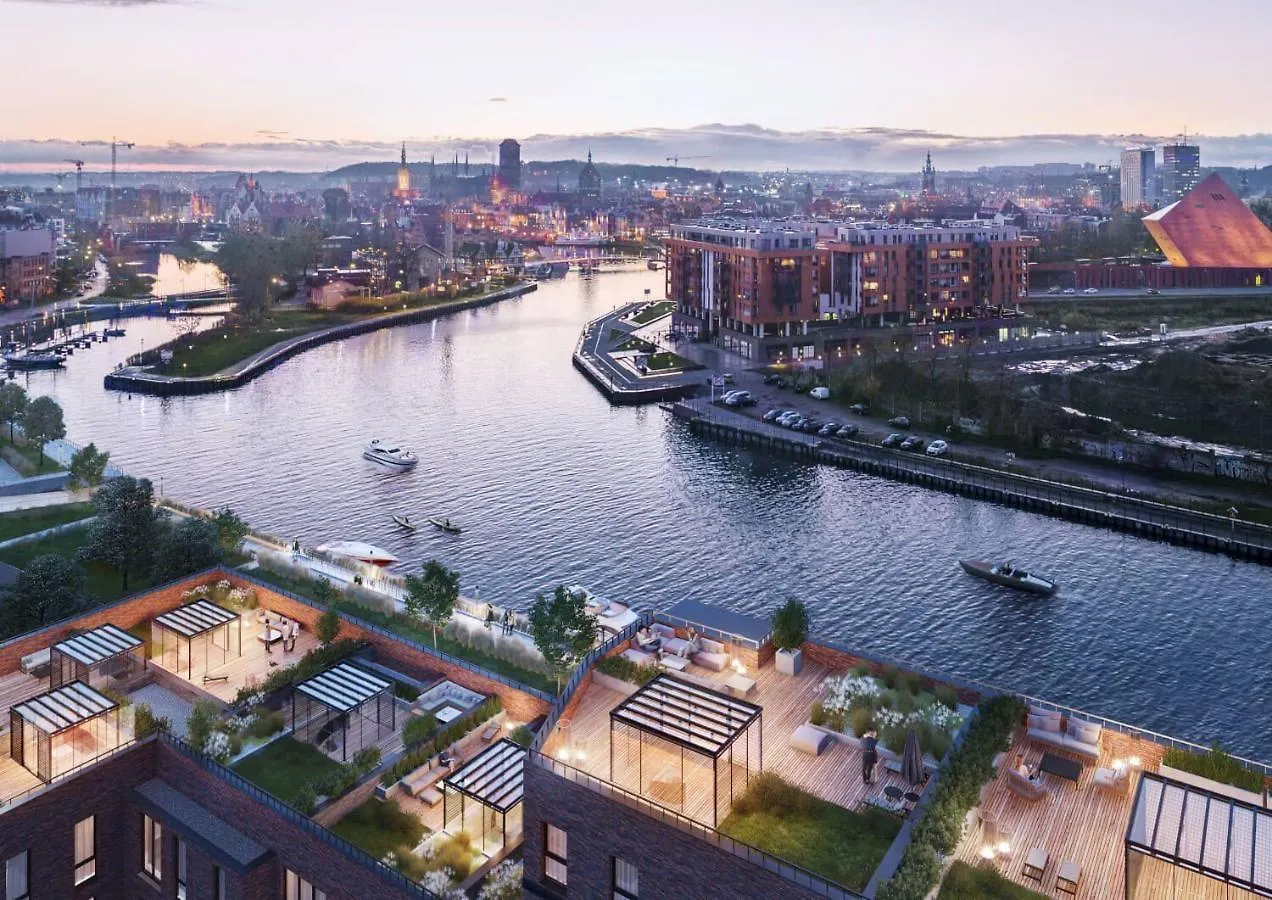 Riverside Apartments Nadmotlawie - Gym & Sauna, Free Parking Gdansk 0*,  Poland